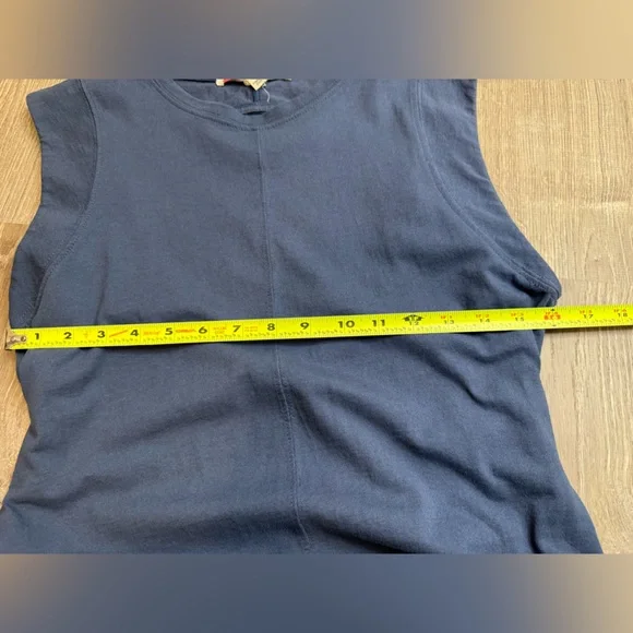 Free People Beach Simone Midi Dress Navy Small - Picture 4 of 9